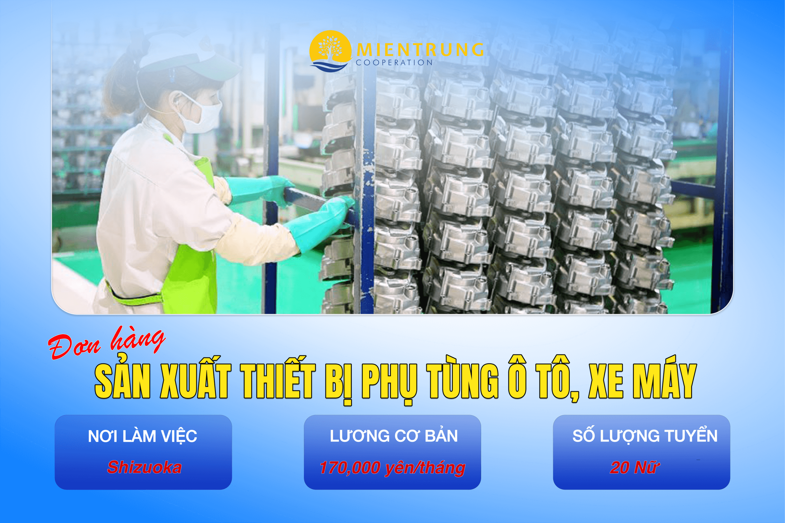 SẢN XUẤT THIẾT BỊ PHỤ TÙNG Ô TÔ, XE MÁY