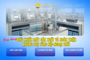 ĐIỀU KHIỂN MÁY SẢN XUẤT VÀ HOÀN THIỆN KHUNG PHỤ TÙNG NỘI – NGOẠI THẤT