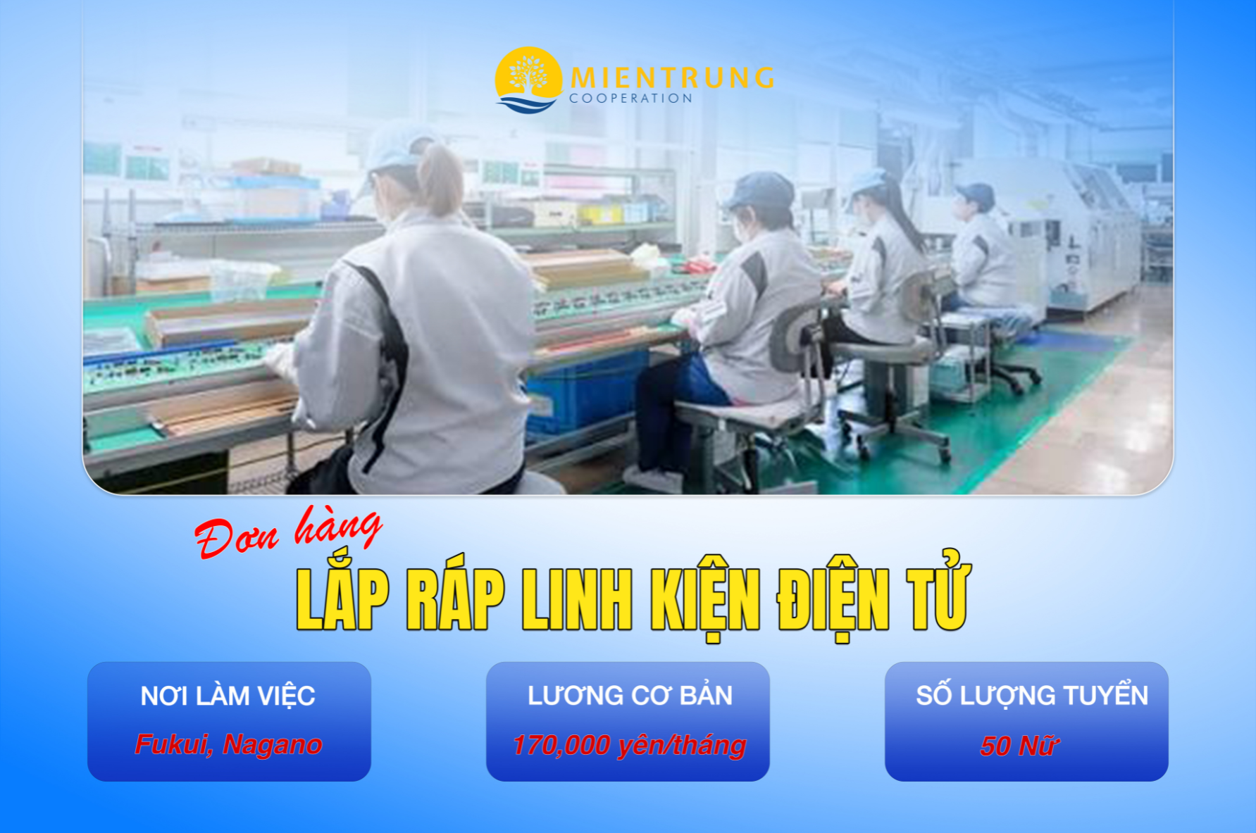 LẮP RÁP LINH KIỆN ĐIỆN TỬ
